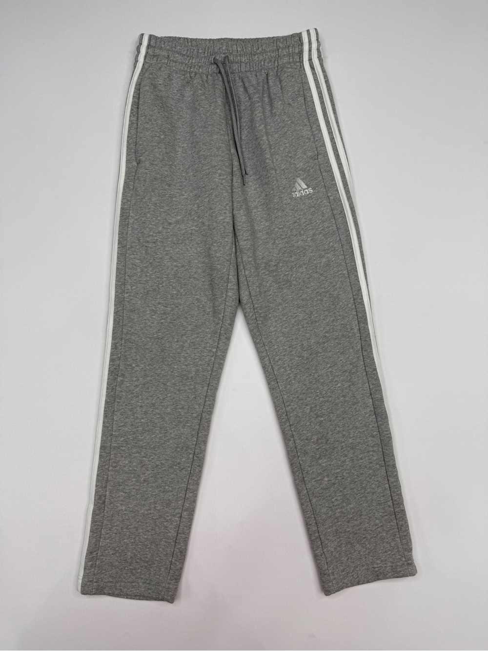Adidas Fleece Sweatpants Heather Gray Men's Size S